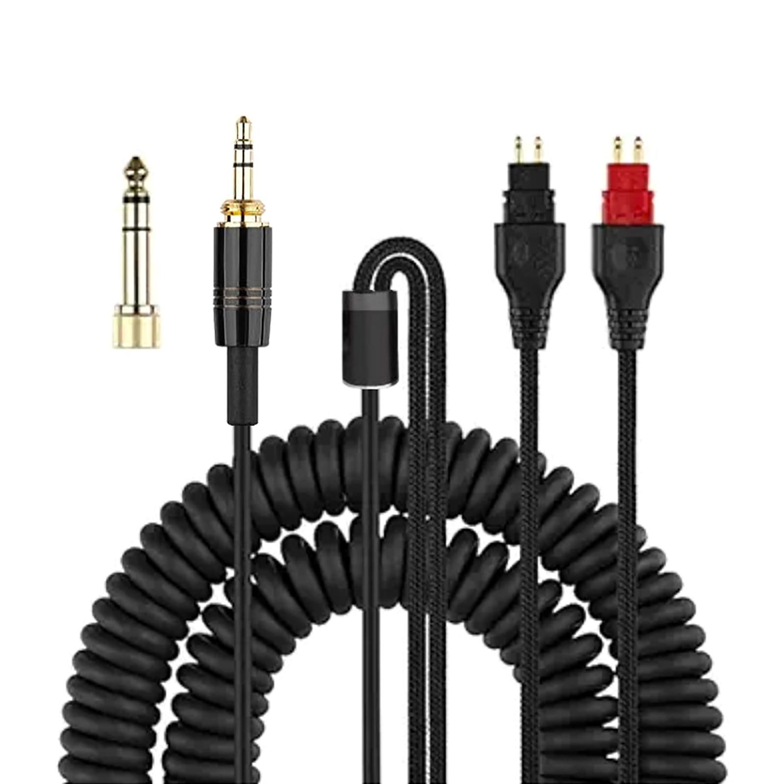 

Upgrades Clear Sound Cable for HD580 HD600 HD650 HD565 Headphones Enhanced Sound Quality OFC Core Wire 2m/78.74in