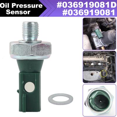 Öldruckschalter 036919081D 036919081B 036919081A Für VW BEETLE POLO GOLF MK4 MK5 TIGUAN SKODA A1 A3 A4 A5 Q3 A3 TT SKODA SEAT 0,3-0,6 Bar 1,4