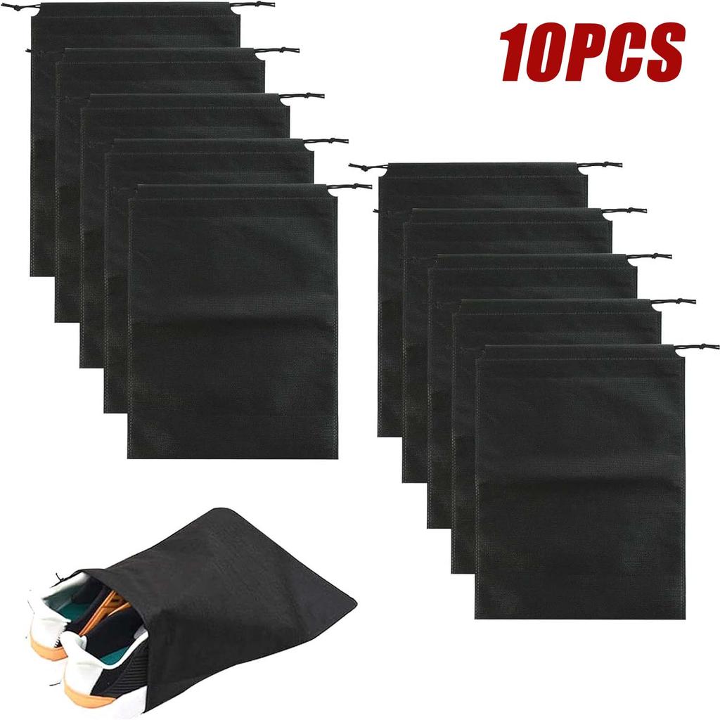 5/10PCS Travel Shoes Bag Portable Dustproof Ściągacz do butów Organizery do butów Torby do przechowywania butów z włókniny do butów sportowych
