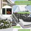 Outdoor Faucet Covers For Winter Pipe Insulation With Reflective Strip Spigot Covers Winter Insulated For Patio Lawn Garden