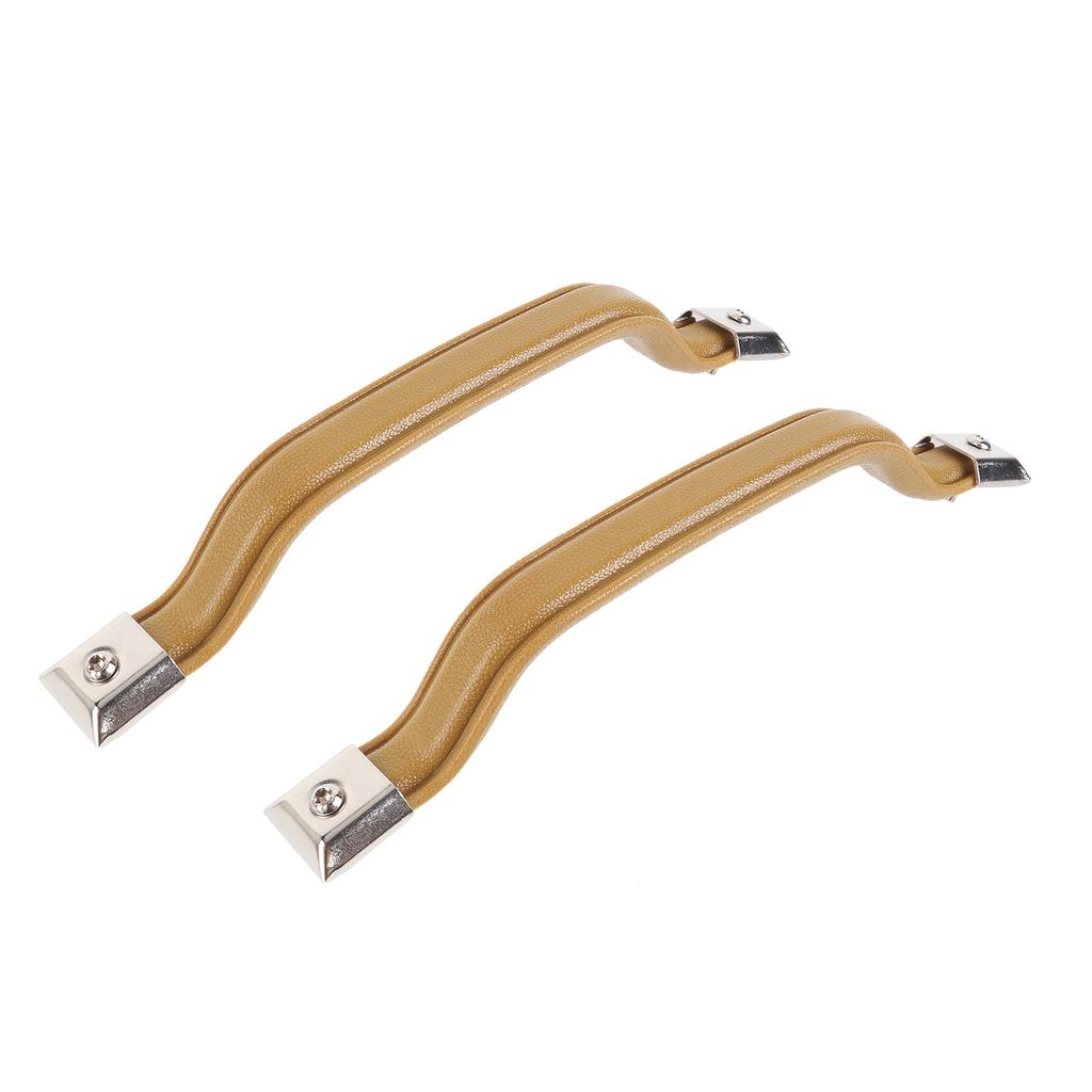 Interior Door Handle Pull Strap Kit Front Left Right Side 55009801K Replacement for YJ 1987 1995 Brown