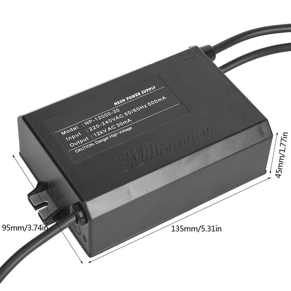 NP1200030 Neonlicht Elektronischer Transformator Neonzeichen Stromversorgung 12KV 30mA