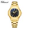New Gold Women's Watch Fashion Waterproof Luminous Original Analog Quartz Watch Stainless Steel Luxury Wristwatch Gift for Girl