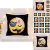Colorful Double-sided Emoji Mermaid Sequin Pillowcase For Cozy Home Decor
