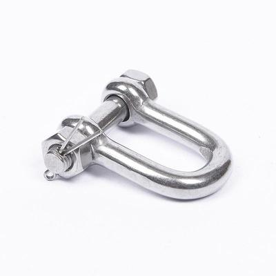 שקע הקס מורחב מפלדת אל-חלד 304, שאקל D בטיחותי עם טבעת U ימית.