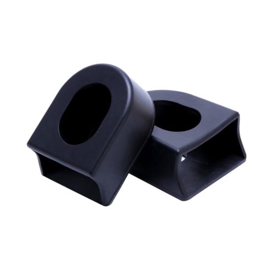 

1 пара защитных колец для шатуна, износостойкая, качественная работа, аксессуар для велосипеда, защита для цепи и кольца для шатуна чёрный