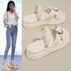 Flat Shoes Female Womens Slippers Outdoor Platform Pantofle Luxury Slides Summer Beach 2025 Designer Shoes Woman 2025 Slippers F