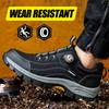 Men Women Steel Toe Safety Shoes Rotating Push Button Puncture Proof Work Sneakers Breathable Anti-smash Anti-stab Construction Security Shoes