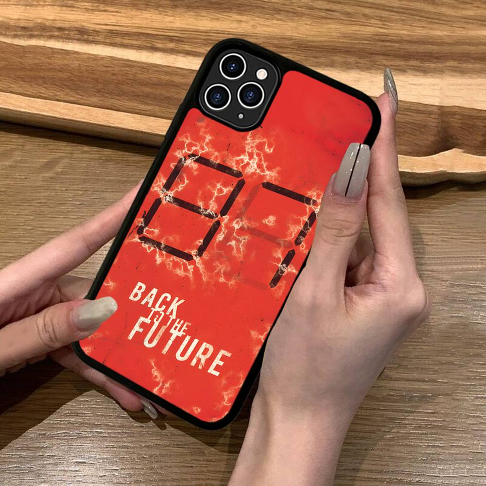 

Back To The Future Phone Case For IPhone 17 16 Pro Max Air 13 12 Mini 14 15 Plus 11 PC+TPU Back Cover iPhone 16 plus