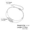 Virgin Mary Pendant Bracelet for Women Stainless Steel Cross Bracelet Catholic Christian Faith Bracelet Religious Gift for Girls