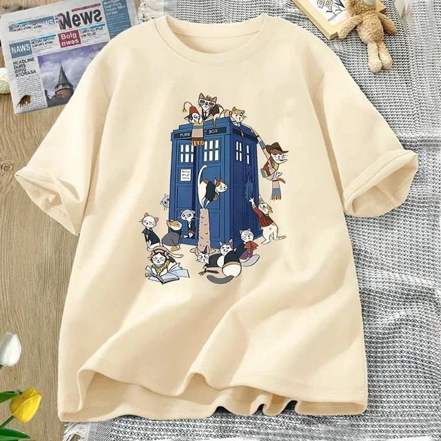 

cotton t-shirts women men funny cat t shirt casual short sleeve tee shirt harajuku summer tees Woman clothes cotton S