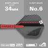 TARGET Darts Scope Steel Tip Swiss Point Tungsten Dart Barrel Steel Tip Darts Red Black Swiss Point Tool Professional Dart Set Darts, 90% Set, 04-22G
