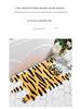 Water-Absorbent Non-Slip Cartoon Tiger Rug: Tufted, Thickened Carpet for Bathroom, Bedroom or Bedside