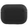 BMW Bmap2Sslbk Airpods Pro 2(2022/2023) Cover Black/Black Geniune Leather Silver Logo