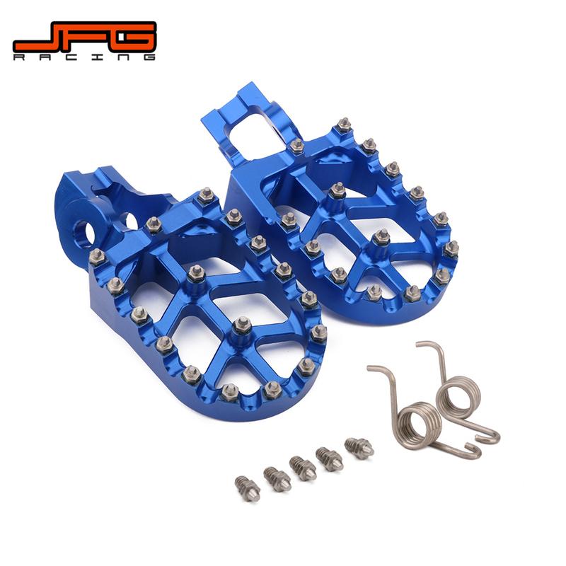 Motorcycle CNC  New Foot Pegs Footpegs Pedals For KTM SX SXF EXC EXCF XC XCF 125 150 250 300 350 450 500 2017- JFG