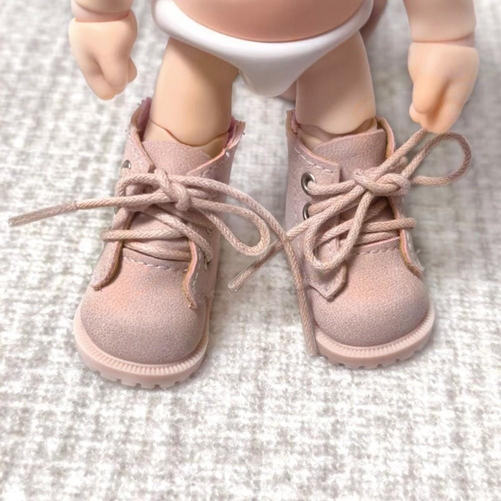 5*2.9*3.8cm BJD Boots Leather Material Zsiga Doll Boots Toy Shoe Accessories  Accessory Replacement