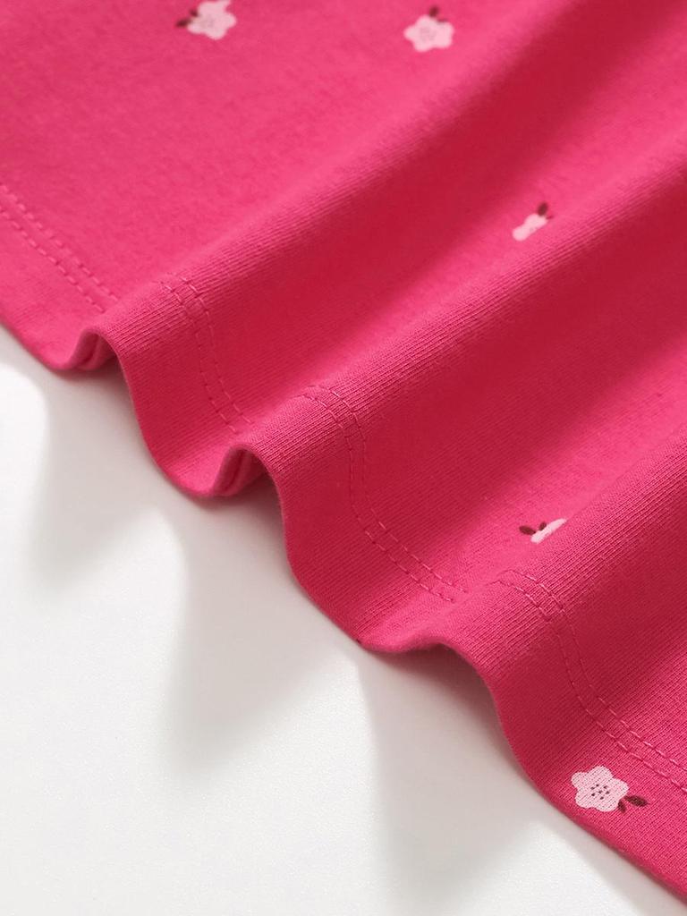 Little Maven Mädchen Cartoon Prinzessin Kurzarm Sommerkleid - Europäischer & Amerikanischer Stil Freizeitkleidung für Kinder.