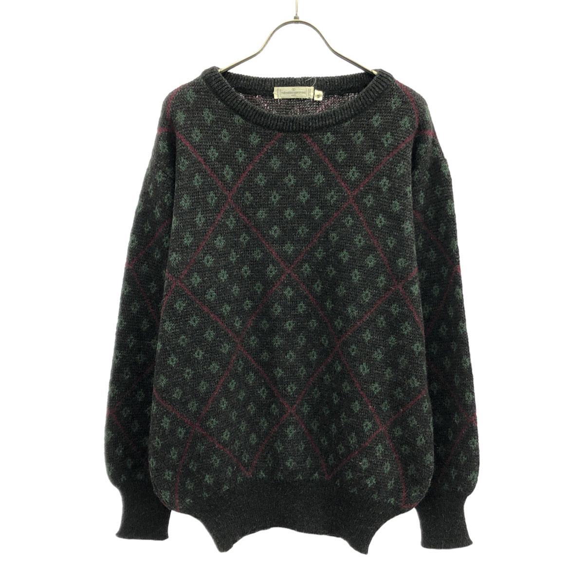 

Valentino Garavani 90s Made in Italy Old Overall handle Long sleeve Crew neck knit Men s Used