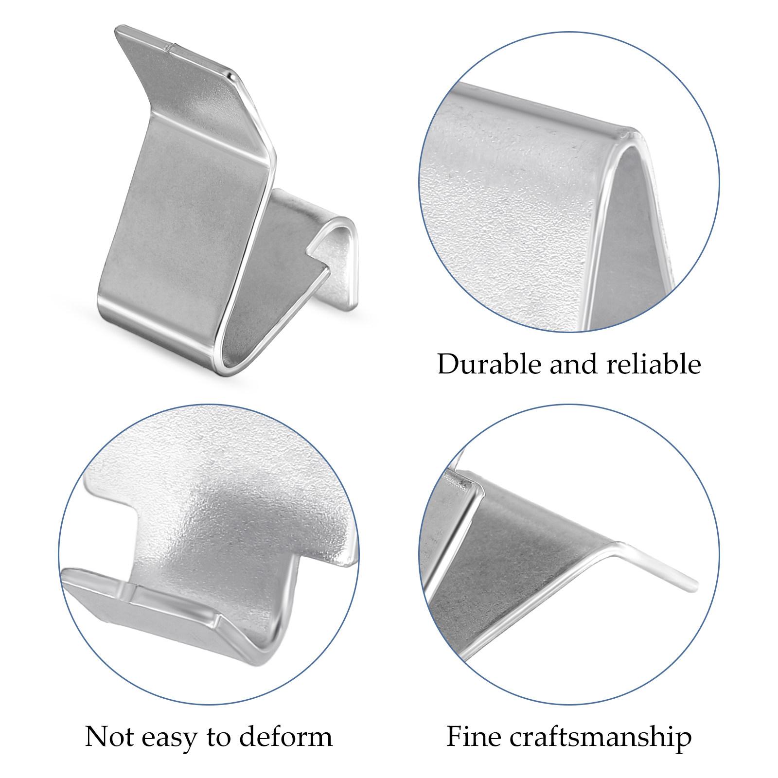 

10Pcs Metal Shelf Support Clips Heavy Duty Cabinet Clips File Cabinet Support Brackets Heave Duty Shelf Clip Metal Pegs other