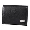 Dunhill Avorities Metal Plate Coin Case, Men's, Black, DU19F2980AV001, UK [Product Code]