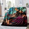 The Croods Theme Printed Blanket - Perfect for Couch, Bed, Travel & Outdoor Use | Machine Washable, Cozy & Durable.