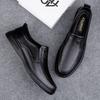 Fashion Men's Leather Business Shoes Men's Comfortable Loafers Handmade Men Casual Shoes New All-match Flats for Men