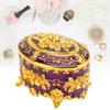 Metal Jewelry Box Vintage Zinc Alloy Decorative Easy To Maintain Keepsake Box for Necklace Earring