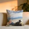 Brokeback Mountain Cushion Cover Cozy Velvet Throw PillowSoft Warm Cushion For Sofa  Bed