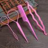 4Pcs Braid Ponytail Bun Maker Comb DIY Hair Styling Set