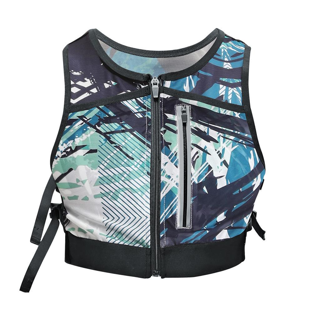 Running Vest Bag Reflective Chest Pack for Hiking  Riding Cycling Chest Pack Waist Bag Jogging Night Walking Sports