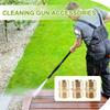 Accoppiatore in Ottone per Idropulitrice, Connessione Maschio M22-15mm M22-14mm, Adattatori Connettori per Estensione Tubo Heavy Duty,