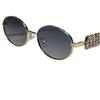 2025 Stylish Oval Frame Sunglasses with Inlaid Diamonds - European & American Fashion Small Frame