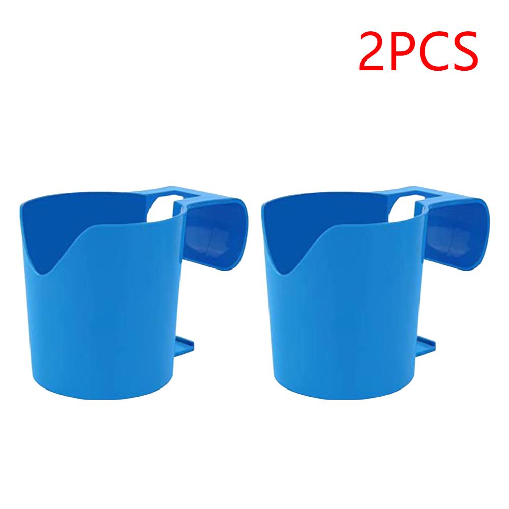 1-5PCS Swimming Pool Water Cup Hanger Poolside Cup Holder Reusable Swimming Pool Side Storage Rack Pool Accessories