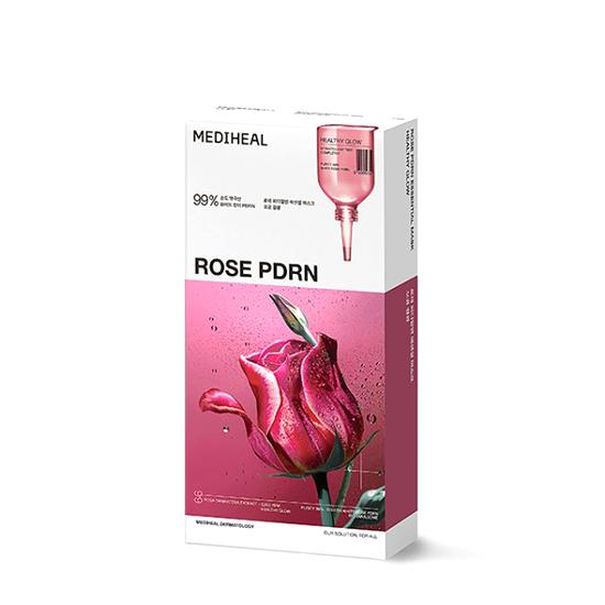 

[MEDIHEAL] Маска Rose PDRN Essential Healthy Glow 24 мл*10 шт.
