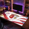 Braga FC Theme Pattern Mouse Pad, Soccer Logo Design XXL Gaming Desk Mat Non-Slip Computer Mouse Pad
