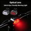 Bicycle Light Bike Headlight Taillight USB Rechargeable LED Front Rear Light Night Riding Safety Cycling Accessories 7