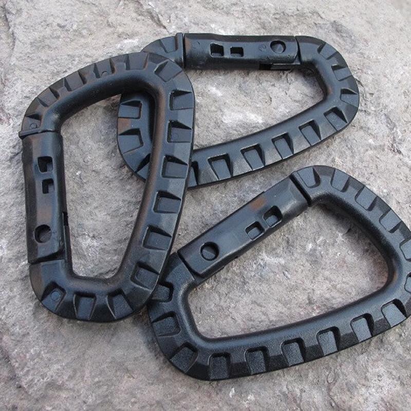HengTravler Lightweight Outdoor Carabiner Clips - 20 Pack