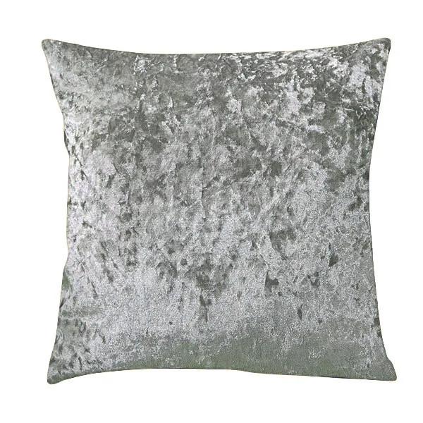 Superweiche Kissenhülle Crushed Velvet Kissenbezug für Wohnzimmer Sofa 45x45cm Dekorative Kissenhülle Nordisch Housse de Coussin