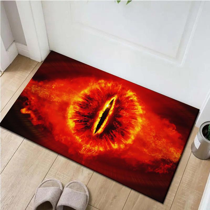 

1pc Office Carpet Chair Mats Eye of Sauron Perfect for Office Chairs, Living Rooms, Or Bedrooms,Polyester Carpet.HDT136 60cm by 90cm