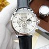 Business Casual Men's Automatic Stainless Steel Mechanical Watch Leather Strap
