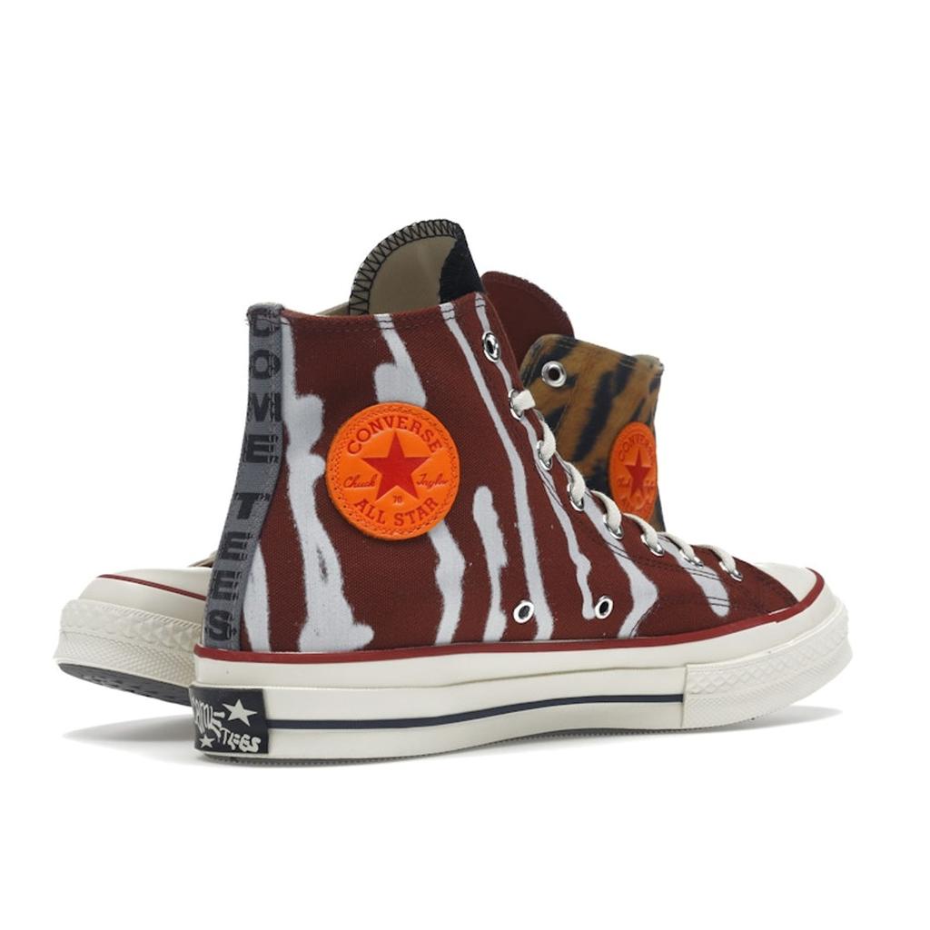 Come Tees X Converse Chuck 70 High Realms and Realities Unisex Sneakers Multi-Color White Multi 173121C