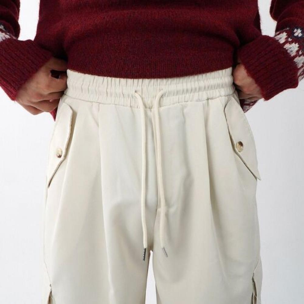 Onl Men S Pin Tuck Parachute Cargo pantS 1 + 1