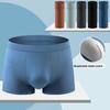 Men's Plus Size New Solid Color Antibacterial Skin-friendly Comfortable Cool Breathable Mid Waist Underwear