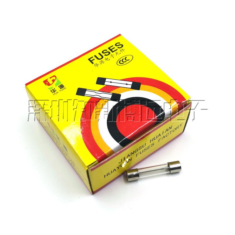 250V Glass Fuse Tube 5x20/6x30mm, Current-Limiting F0.5A-12A