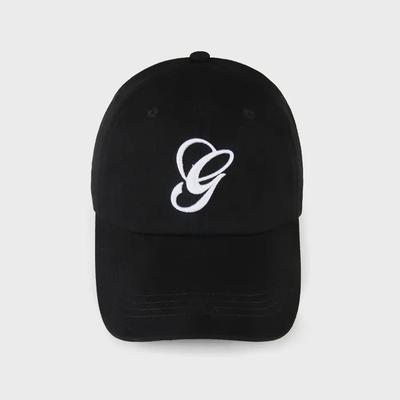 [UNISEX] Drawing G Ball Cap_Black