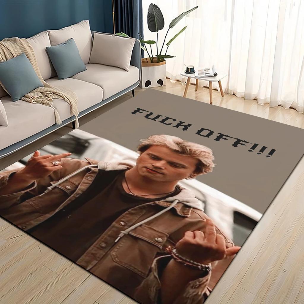 Rudy Pankow 27 Style New JJ Maybank Star Carpet Rug for Living Room Bedroom Home Sofa Decoration,Kids play Non-slip Floor Mat