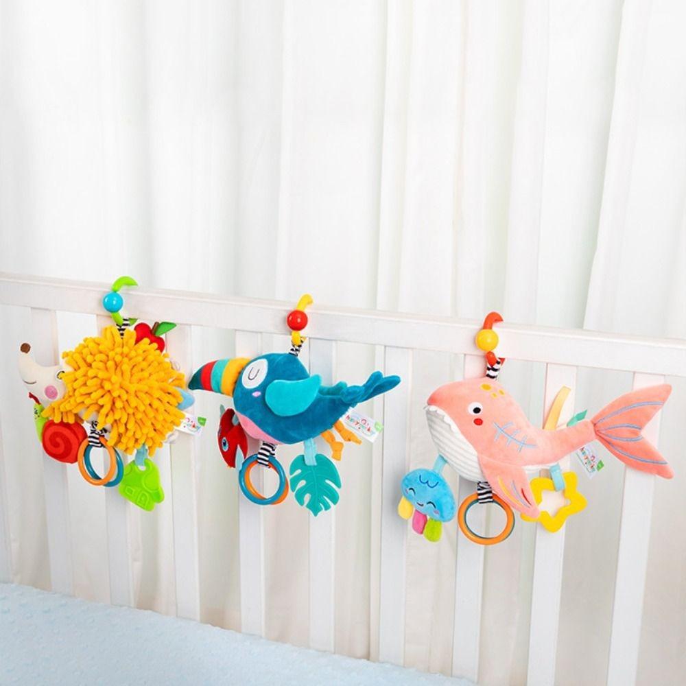 Frühe Bildung Säugling Weiches Plüschtier Plüsch Kinder Stofftier Spielzeug Säugling Kleinkind Spielzeug