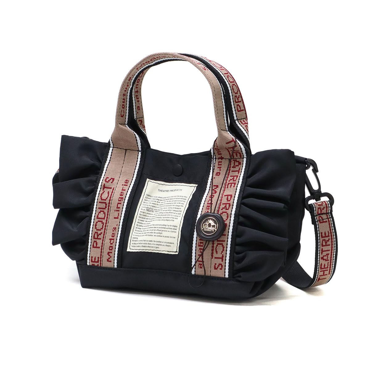 

2WAY FRILL TOTE Tote Bag CL231035 Black [Theatre Products] THAMES -S- чорний
