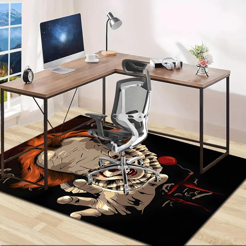 1pc Pennywise1 Design Area Rug - Non-Slip, Soft & Cozy Floor Mat for Living Room, Bedroom, Office - Indoor/Outdoor Decorative Carpet