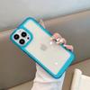 Transparent Shockproof Hard Acrylic Case For iPhone 16 15 14 13 12 11 Pro Max Plus 12 Mini 13 Mini Silicone Bumper Clear Capa
